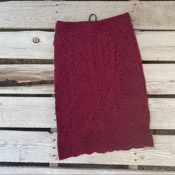 41Hawthorn Stitch Fix Women’s Skirt Scalloped lace - Picture 2 of 9